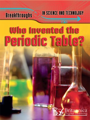 cover image of Who Invented the Periodic Table?